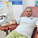 179 बार रक्तदान कर चुके डॉ. अशोक कुमार वर्मा ने 88 वीं बार प्लेटलेट किए दान बचाई एक और जान