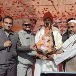 शाह चौखा गांव में जिला परिषद चेयरमैन जान मोहम्मद का भव्य स्वागत