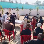  किसान पंजीकरण आईडी के लिए एसडीएम ने किया मौका निरीक्षण